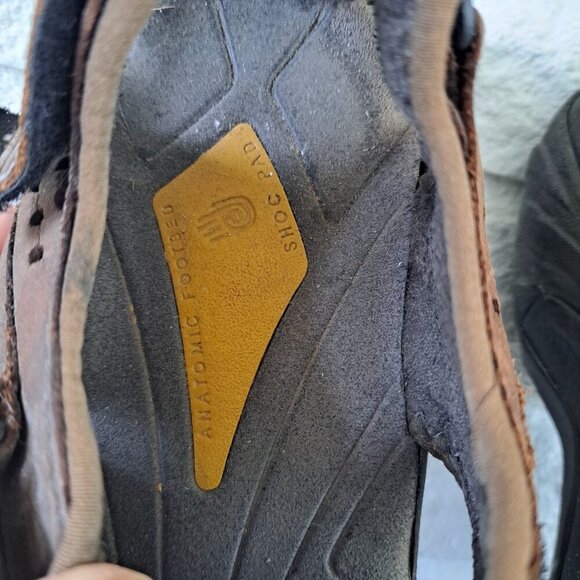 TEVA 6153 Brown Leather Active Hiking Casual Sandals Size US 12 EUR 45.5 UK 11 - Picture 5 of 9